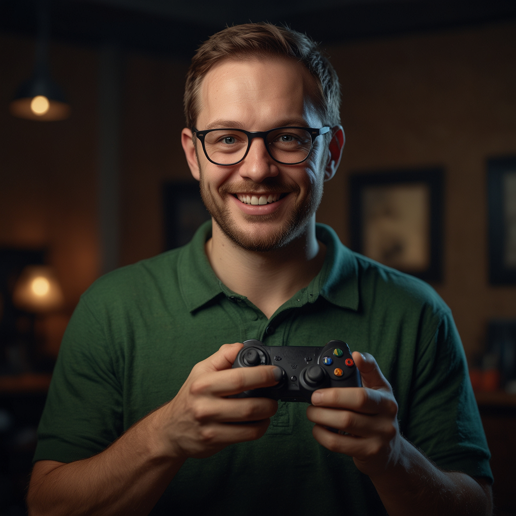 Game curator portrait
