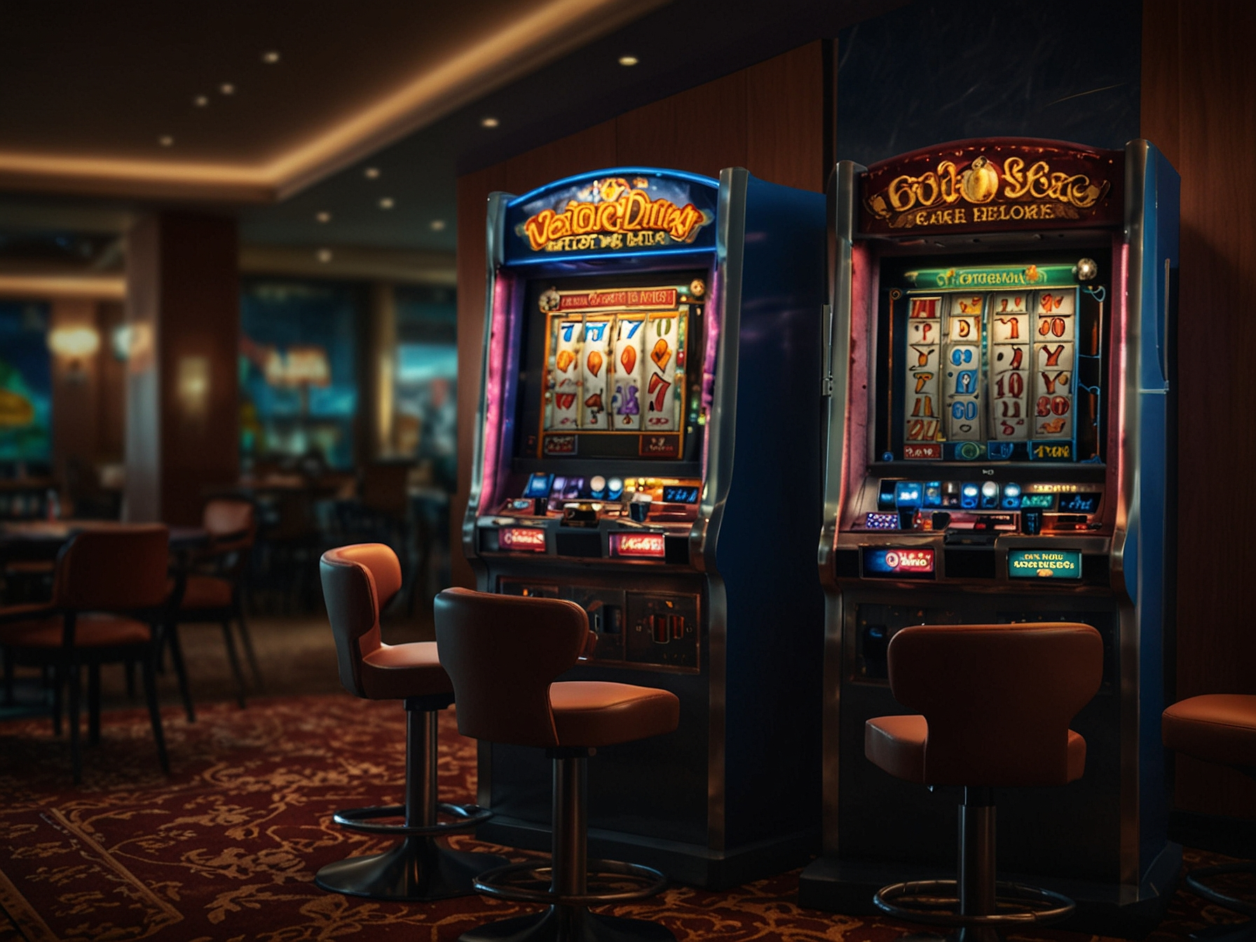 Featured slot and live table highlights