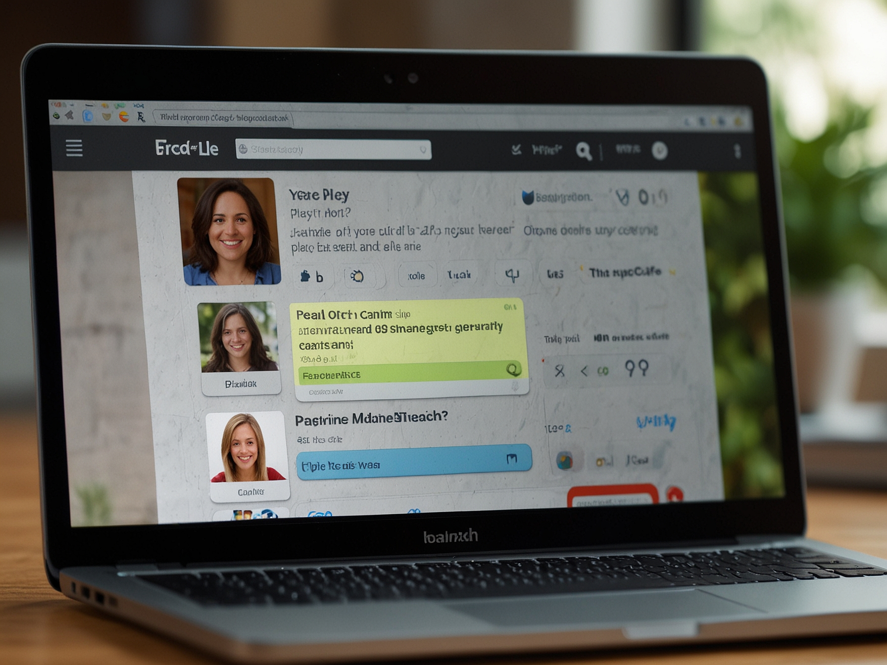 Live chat support illustration